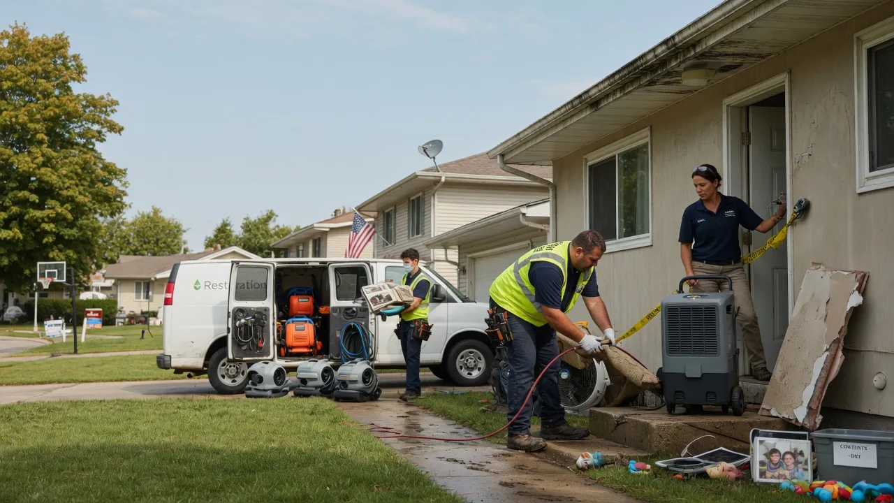 Water Damage Restoration in Bantry, ND near me